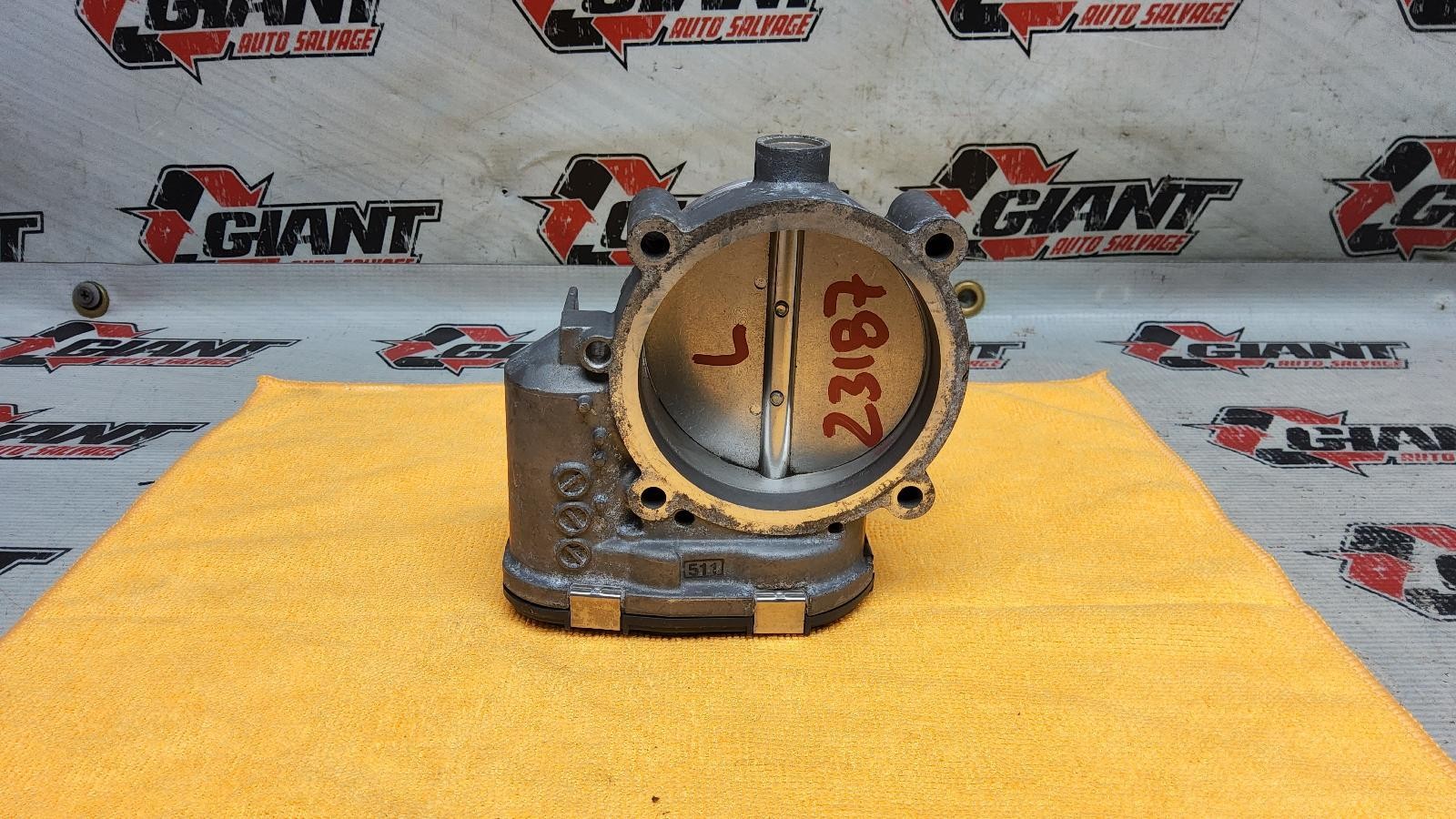 09 10 11 12 13 14 AUDI R8 5.2L V10 THROTTLE BODY VALVE ASSSEMBLY LEFT SIDE OEM