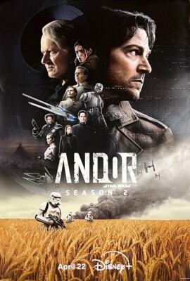 STAR WARS ANDOR SEASON 2 TV MOVIE POSTER ORIGINAL Mini Sheet 13x19 ROGUE ONE