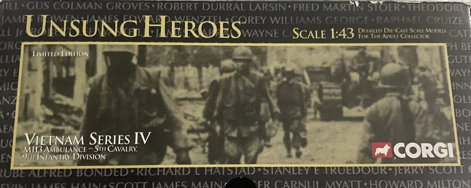 Modellino Carro armato Corgi. Unsung Heroes Vietnam Series (serie4) - Immagine 3 di 4