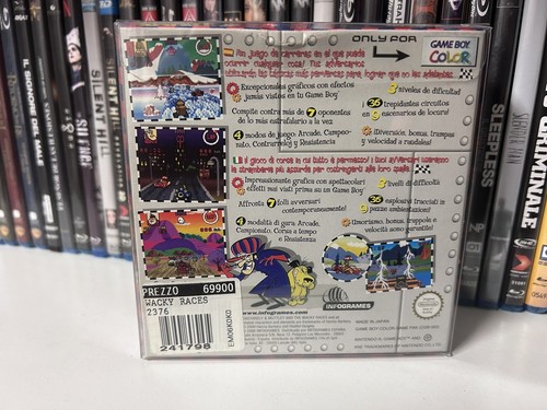 WACKY RACES Nintendo GameBoy Color GBA - Ottimo - Foto 2 di 7