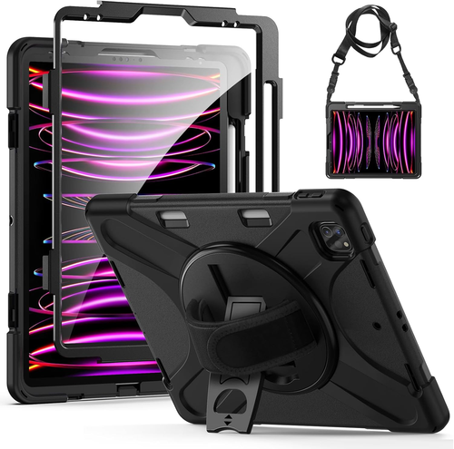 Custodia Cover per Ipad Pro 12,9, Ipad Pro 6/5/4/3 Generazione Custodia Protetti - Foto 8 di 12