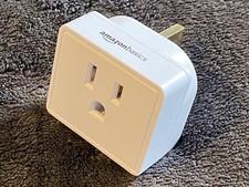 AmazonBasics Type G Travel Adapter Outlet Converter For UK / Hong Kong / Ireland