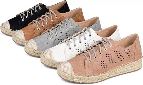 Journee Collection Women's Razili Sneaker Color Brown Size 6.5 Style RAZILI - Picture 5 of 5