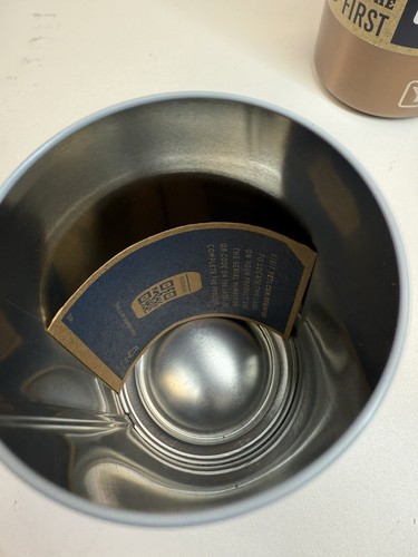 NEW Discontinued COPPER Yeti Rambler Colster 2.0 12oz Can Insulator W/ Stash Can - Picture 22 of 23