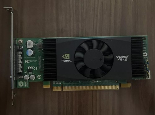 Dell NVIDIA Quadro NVS 420 (K722J) 512MB GDDR3 SDRAM PCI Graphic Card - Picture 2 of 5