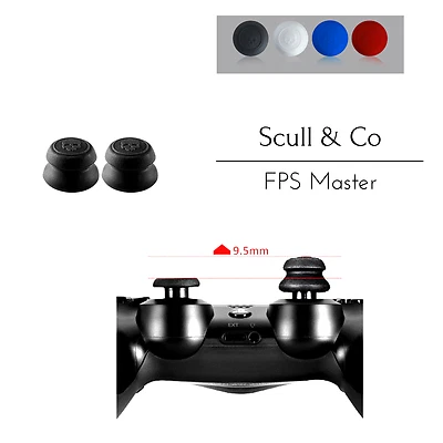 MARKENLOS PS4 PS5 Controller Thumbsticks Gummi Kappen Grip Cap Erhöhung 56% Accuracy Aim