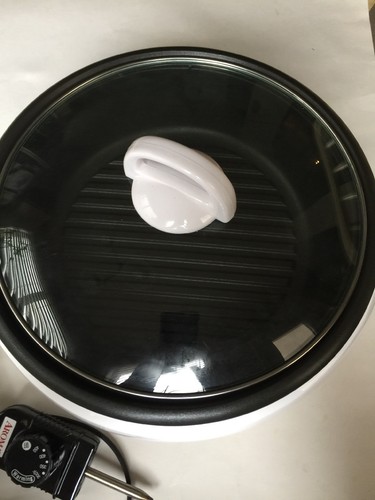 Aroma ASP-133 Grillet 3 in 1 Indoor Electric Grill., Pot and Steamer 10" - Picture 2 of 4