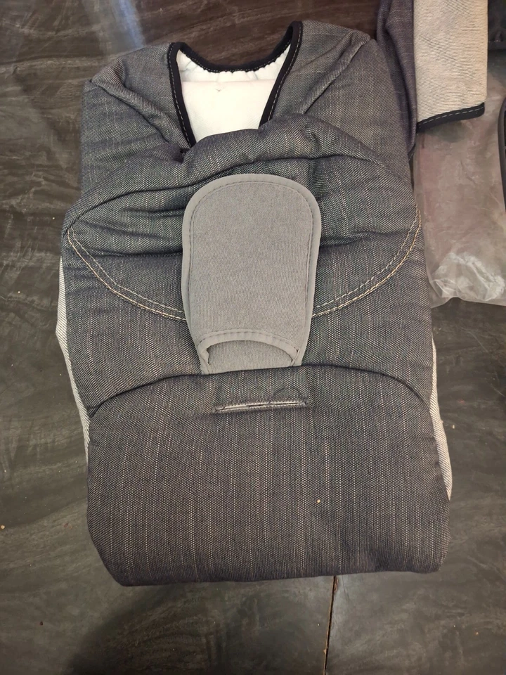 Genuine Peg Perego Denim Replacement Liner Cover Shade Original Accessory Parts - Image 4 of 4