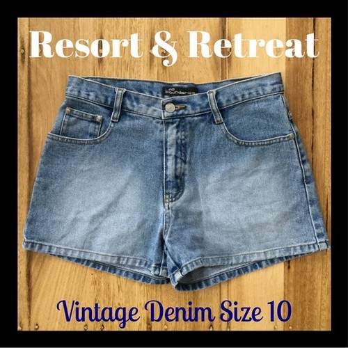 condizioni alta di preloved jeans 10 Pantaloncini vita taglia ottime 8vwqRRTxH