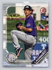 Peter Lambert 2019 Bowman Baseball Prospect #BP-136 Colorado Rockies