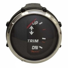 Faria Boat Trim Gauge GP4509A | Professional Red Mercury 2 Inch