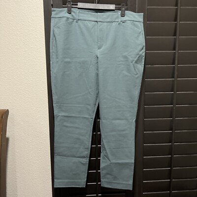Old Navy Women s Pixie Chino Pants Sage Green Size 16