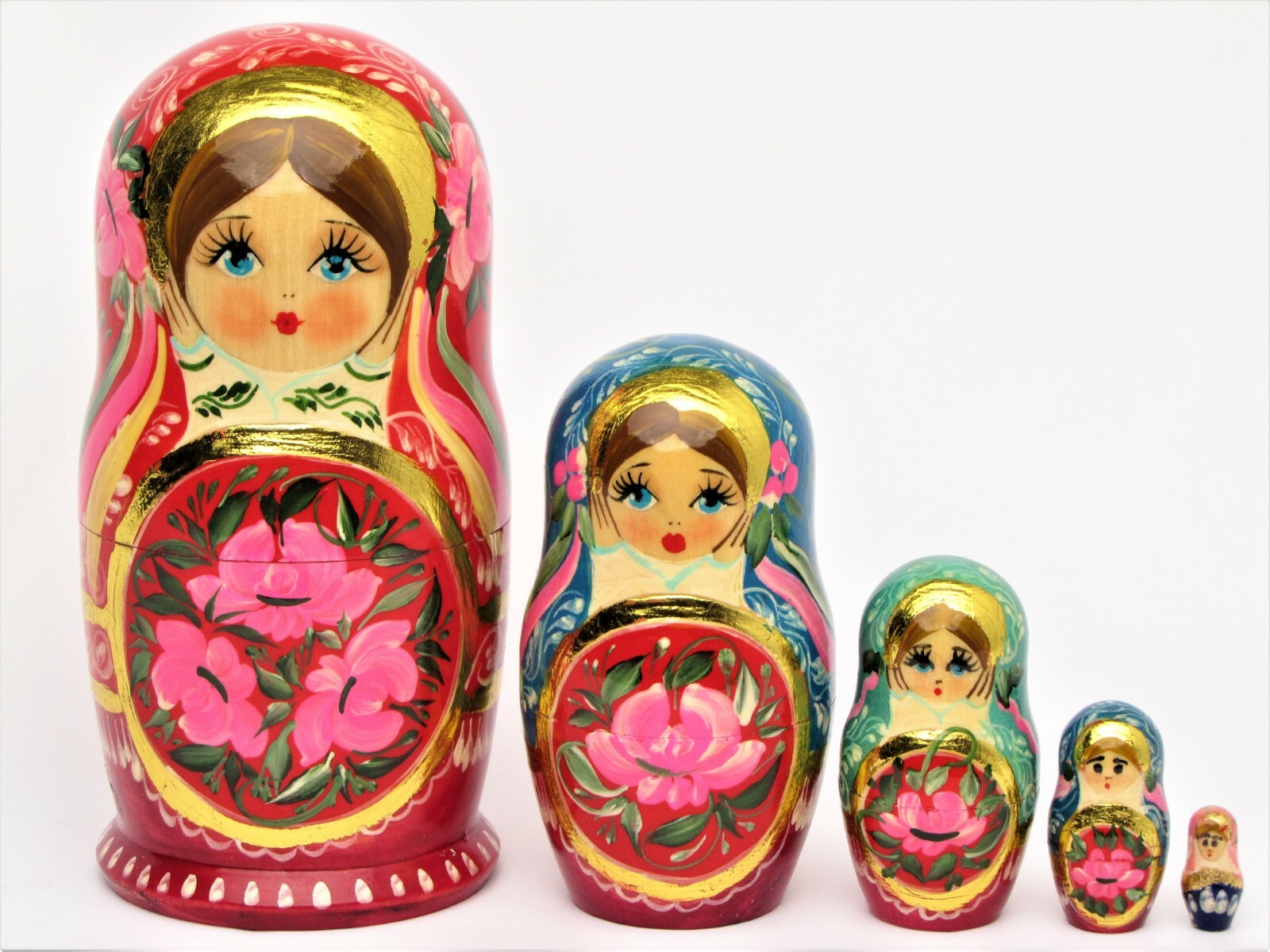 Matriochka artisanale russe signée H14 | Idée cadeau authentique et symbolique