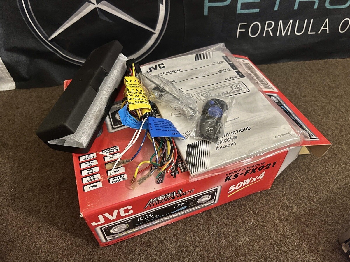 JVC オーディオ JVC KS-FX921 Car Radio FM/AM Cassette Receiver 50Wx4 | 1.7