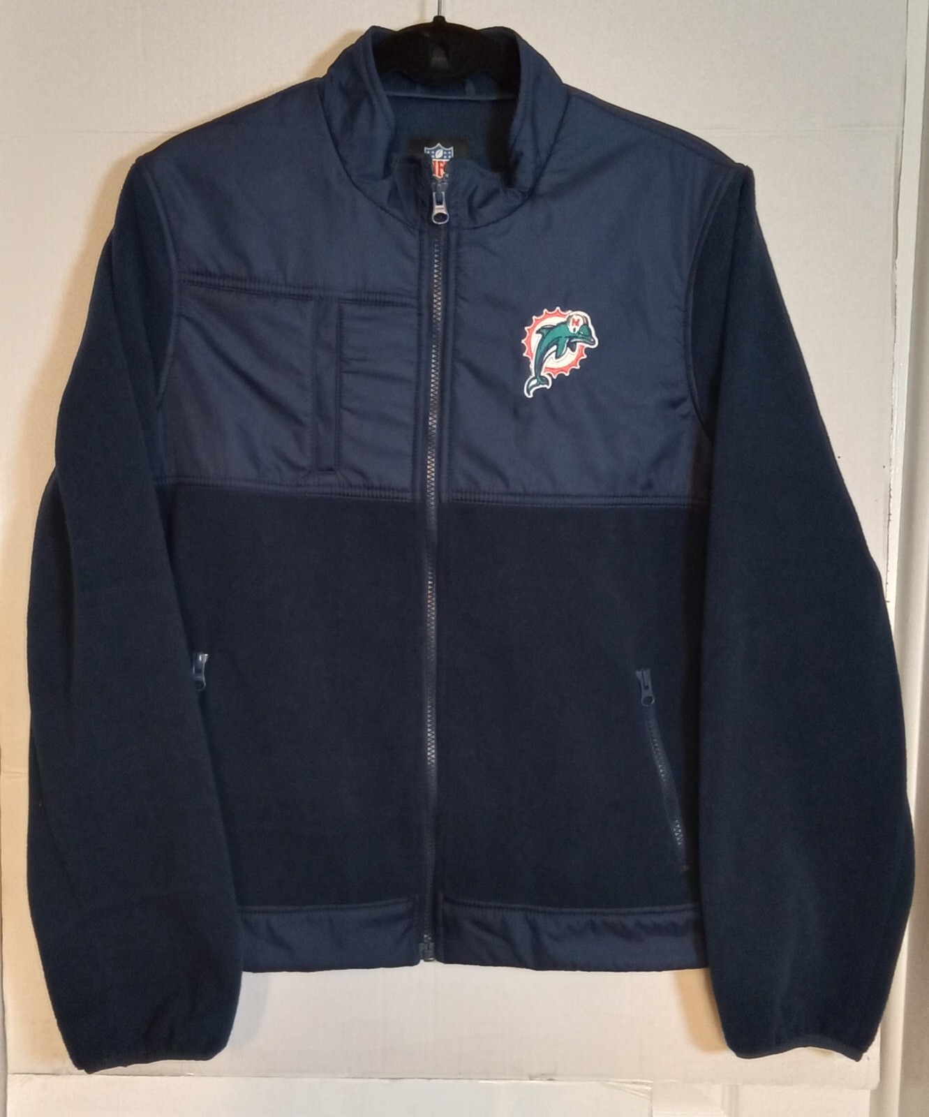 Miami Dolphins Team Apparel Fleece Softshell Jacket Women's Large