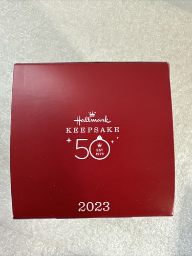 2023 Hallmark Keepsake Ornament Ring In The Season Gold Special Edition 50th - Picture 2 of 3