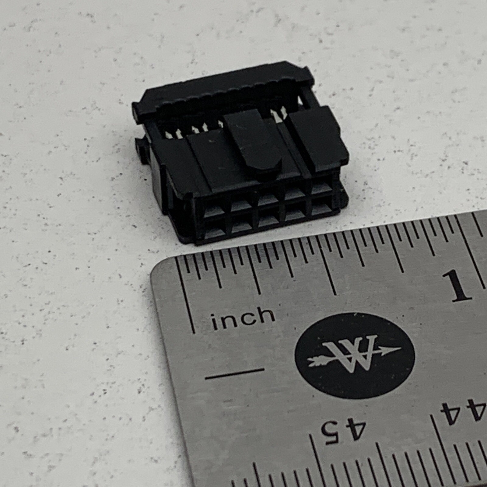 (10pcs) Amp 10NOVO RCPT 1658622-1 Ribbon Cable Connector 10-Pos 2-Row ...