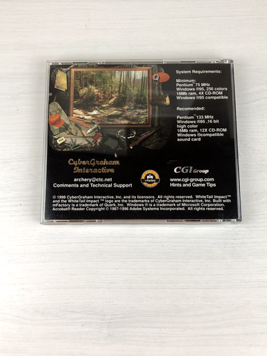 PC-CD ROM (1998) - WhiteTail Impact - RARE - Picture 4 of 4