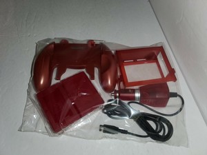 RED-Dual-Grip-Handle-Magnifier-Car-Charger-4-Cases-for-Gameboy-Advance-SP-O8