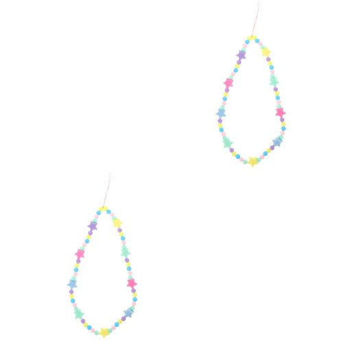 Set of 2 Mobile Phone Straps Acrylic Bead Hanging Rope Decoration - 第 5/12 張圖片