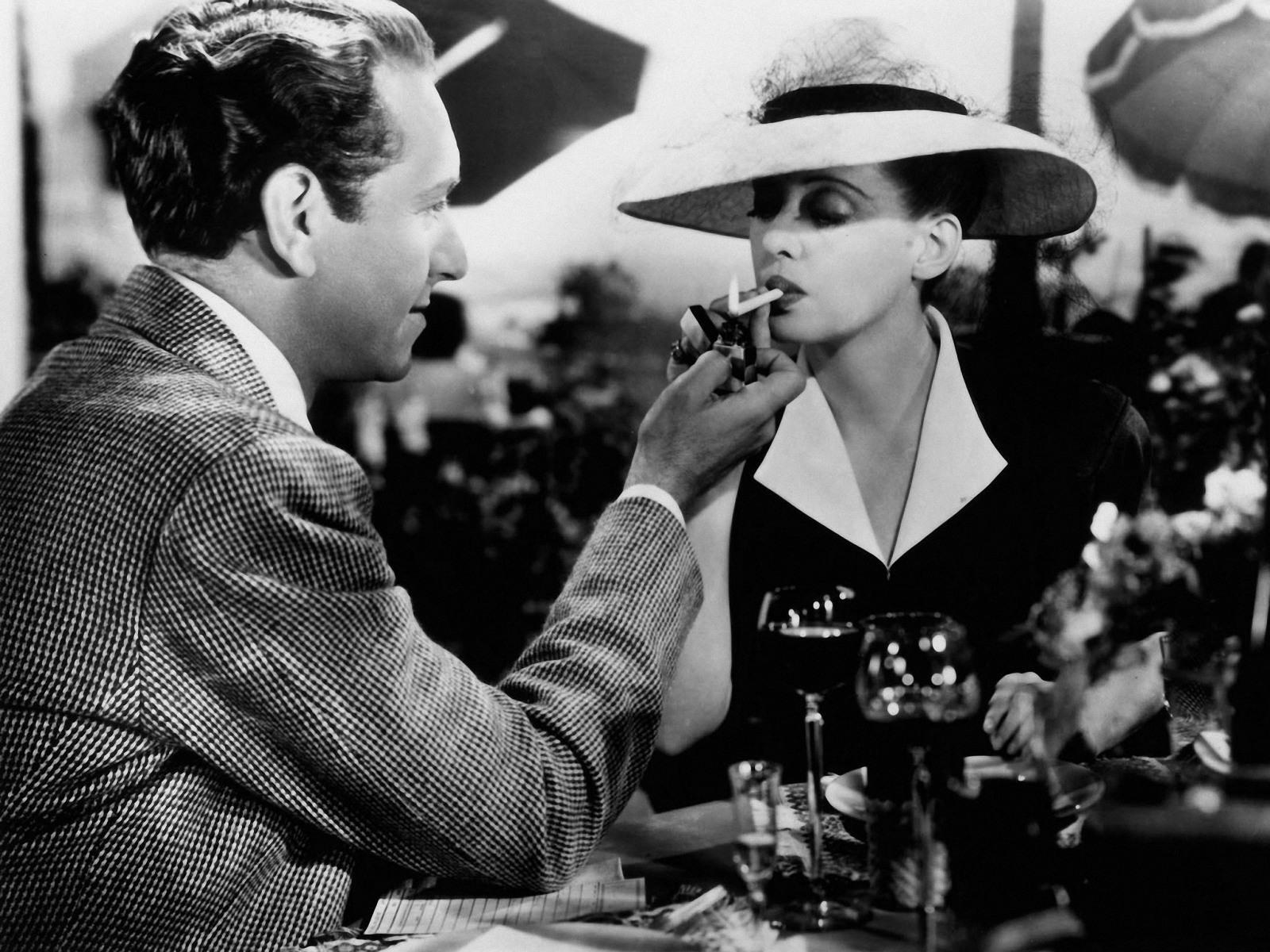 Bette Davis Light The Cigarette 8x10 Picture Celebrity Print