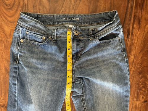 Maurices Jeans Size 3/4 Regular Blue Stretch Bootcut Preowned - Picture 6 of 9