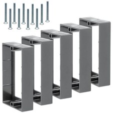 5-Pack 3/4" Single Gang Receptacle Outlet Box Extenders UL Listed - Screws 6...