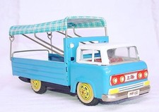 MF-112 China HINO COTTON ROOF OPEN DELIVERY TRUCK Tin Friction Car 22cm NM 60 
