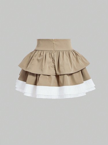 Womens Lace Up Skirts Goth Ruffle Mini Skirt High Waist Skirt Punk Short Skirts - Picture 10 of 51