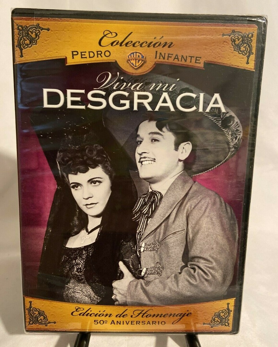 Coleccion Pedro Infante Viva mi Desgracia 50 Aniversario DVD