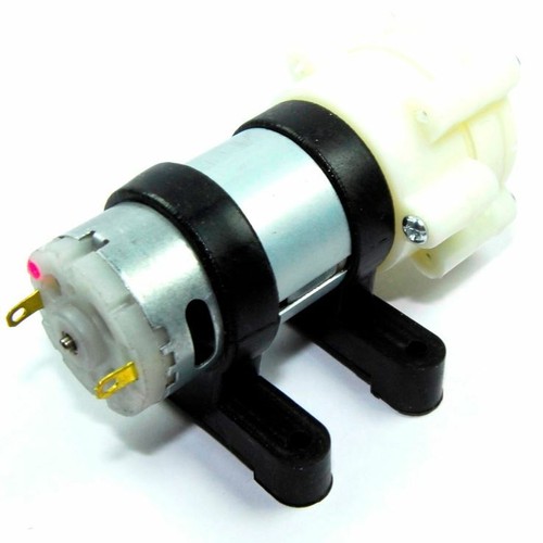 Diafragma de bomba de fluido de 6 - 12 V CC 120 l / h taller automático de flujo de fluido de riego - Imagen 2 de 3