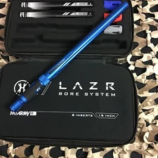 HK ARMY AUTOCOCKER THREADED LAZR BARREL KIT W/ BLACK INSERTS - DUST BLUE