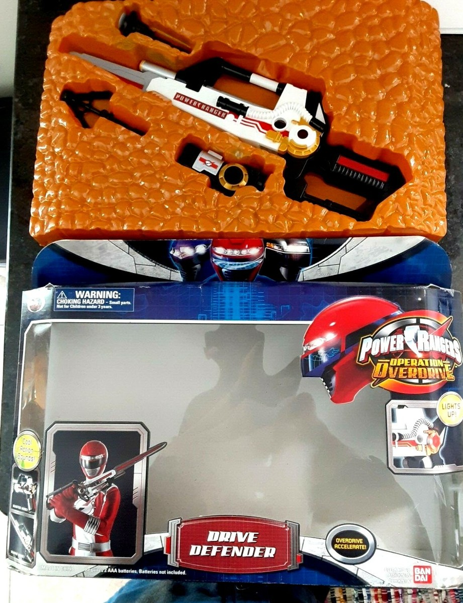 2006 Bandai Power Rangers Operation Overdrive Drive Defender