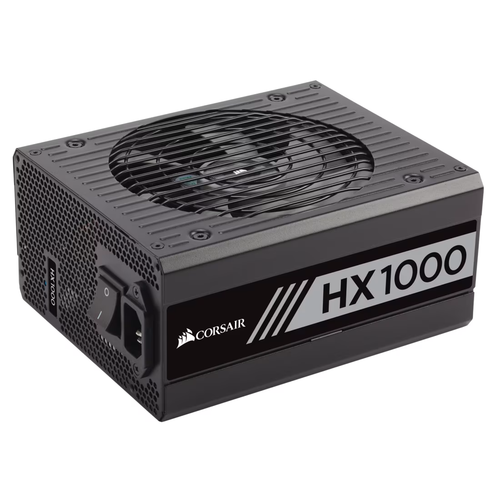 Corsair HX1000 Power Supply 1000 Watt 80 PLUS® PLATINUM Certified Fully Modular - Afbeelding 5 van 6