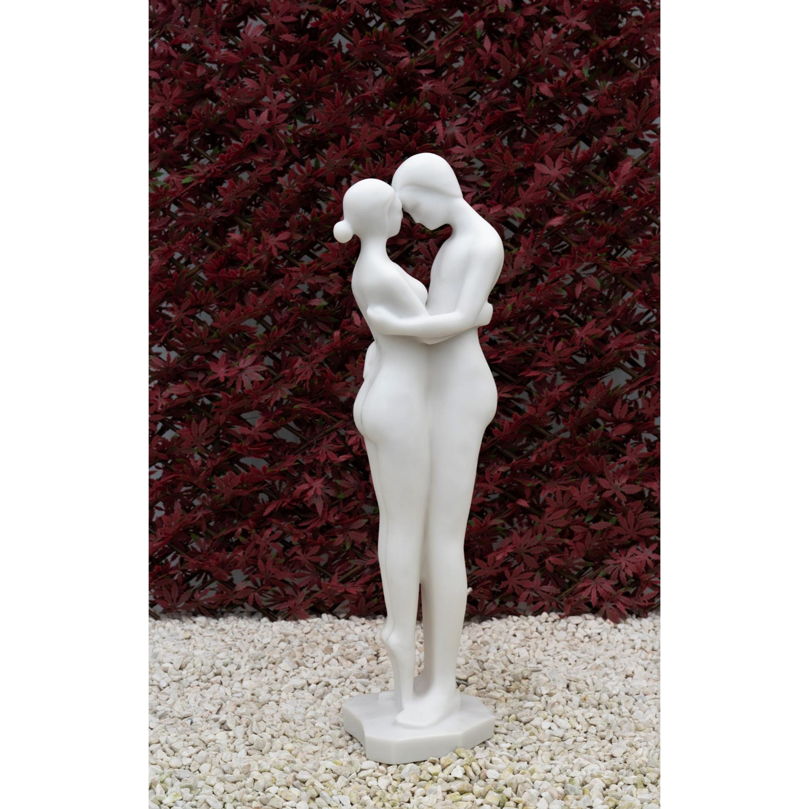 Dinova Embracing Couple Statue Sculpture Modern Garden Ornament eBay