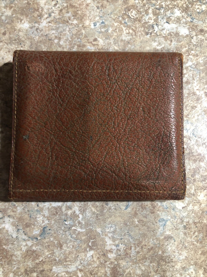 Hermosos detalles vintage de latón para billetera/tarjeta de visita de cuero Foto 4 de 4