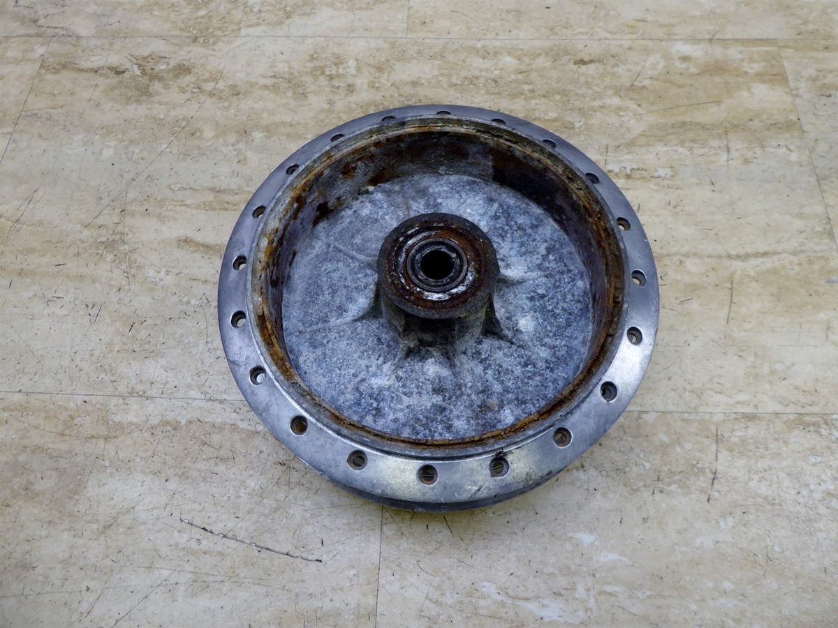 ken17SR400後輪 1974 Kawasaki S3 400 KH400 K242. rear wheel hub only | eBay