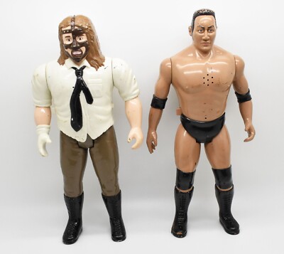 WWF Mankind & The Rock Walkie Talkies 10