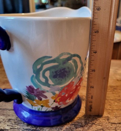 Pioneer Woman Large Ceramic Measuring Cup Dazzling Dahlias 4 Cups 1 Quart - Picture 7 of 14