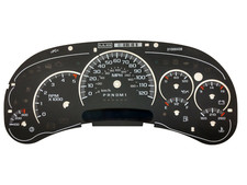 Silverado Sierra Duramax Diesel Speedometer Cluster Gauge Face 2006 07c Oe Gm