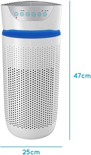 HoMedics 5-in-1 Air Purifier HEPA Filtration, Catch Germs, Dust, Pollen & Smoke - Picture 2 of 7