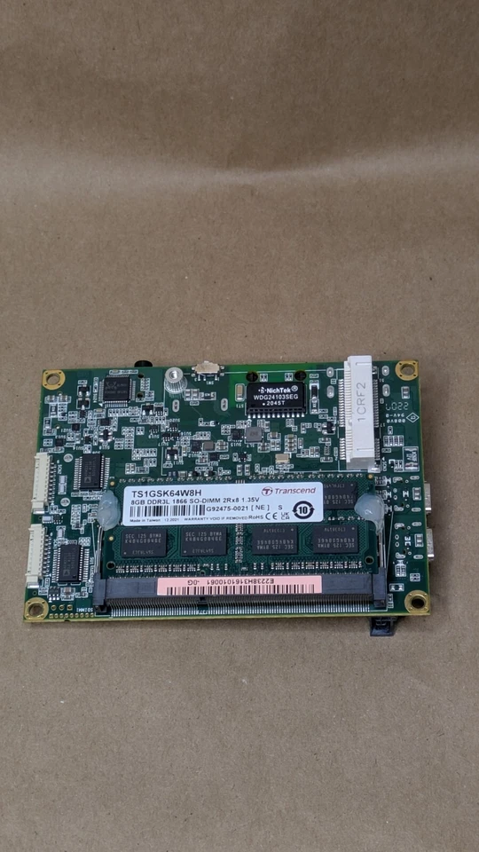 Axiomtek PICO316 Pico-ITX SBC - Intel Apollo-Lake + 8 GB RAM & Heatsink - Image 2 of 4