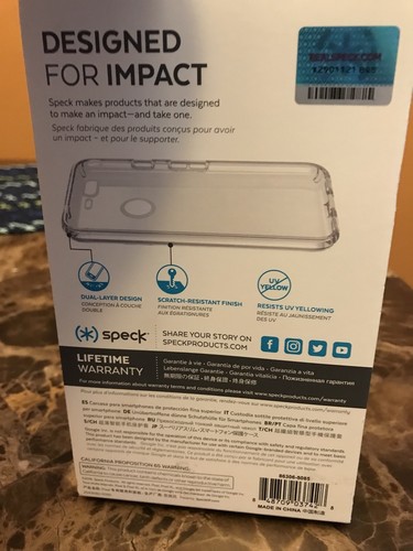 Ultra-Slim Presidio Clear Google Pixel Case-With Superior Clear Protection - Picture 6 of 9