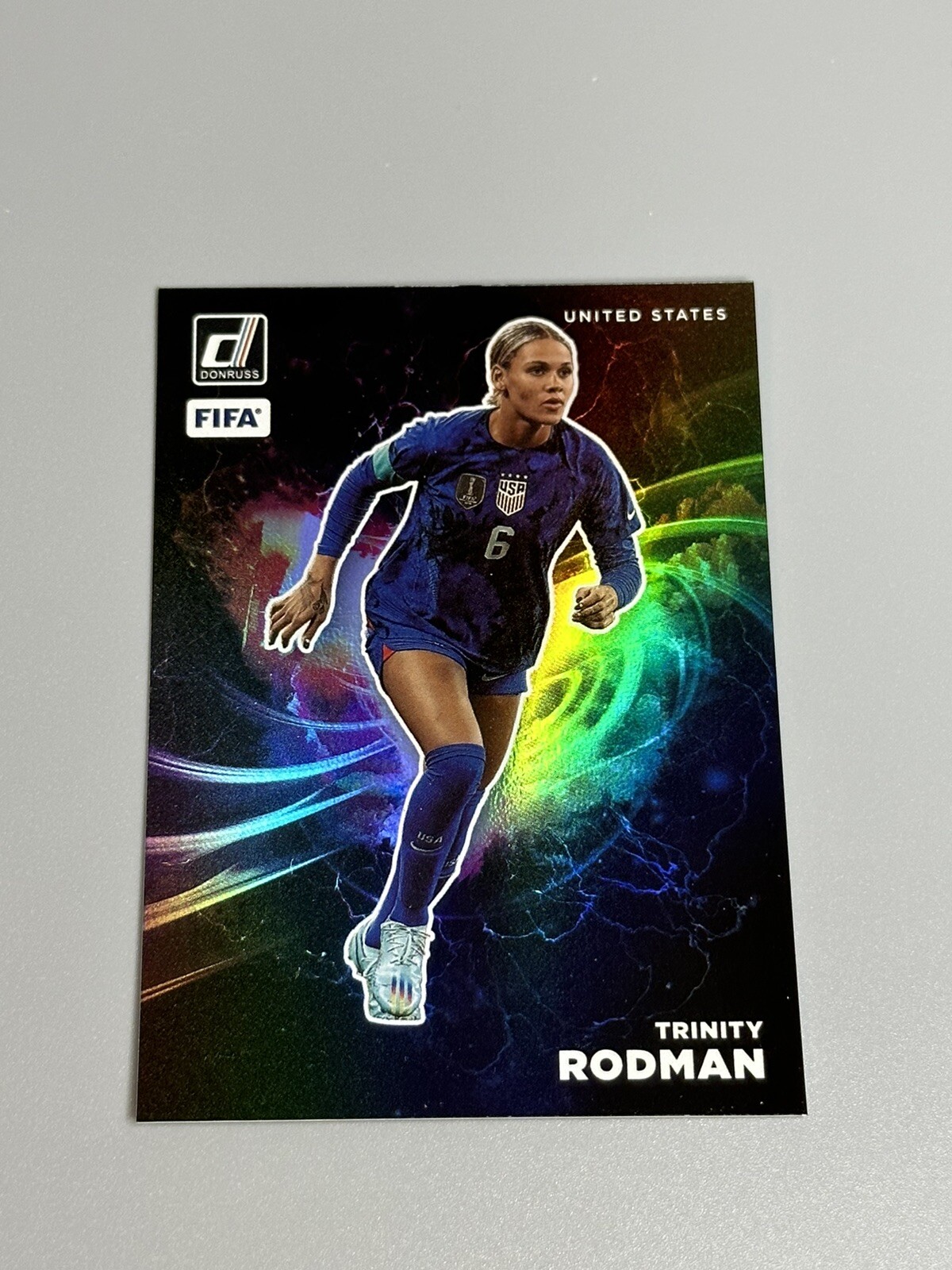 Trinity Rodman 2022-23 Panini Donruss ⚽️ Night Moves Case Hit SSP #20 USA USWNT