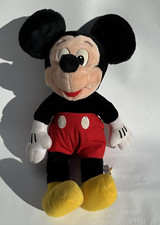 Vintage Mickey Mouse Plush Stuffed Animal Toy Doll Walt Disney World Disneyland