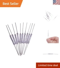 10Pcs High-Sensitivity Reed Switch N/O for Arduino - Reliable Magnetic Induction