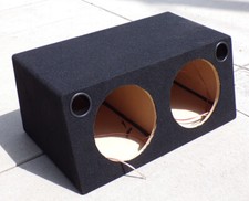 2 X 12 woofer subwoofer speaker box enclosure 2 Ch. 30hz. 19mm Birch Plywood