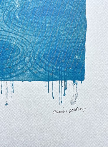 DAVID HOCKNEY - Rain - signed, numbered edition 15/200, 35x50 cm - Picture 4 of 4