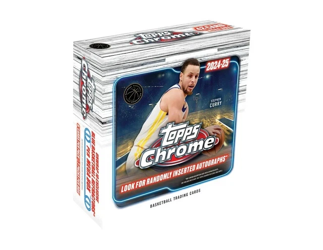 2024-25 Topps Chrome Basketball Mega Box