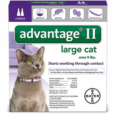 advantage 2 large cat 2 pack